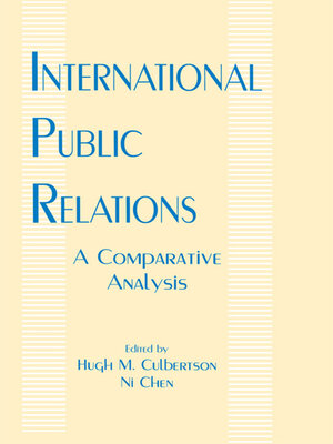 cover image of International Public Relations